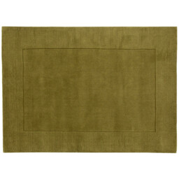 Esselle Home Esme Olive Wool Rug 120 x 170cm - Green - Wilko