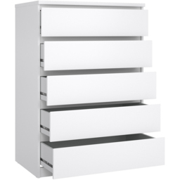 Florence Naia White High Gloss 3 Piece Bedroom Furniture Set - Furniture To Go - Wilko - thumbnail 7