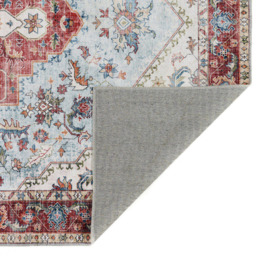 Origins My Washable Marrakesh Rug 160 x 230cm - Red - Origins Rugs - Wilko - thumbnail 5