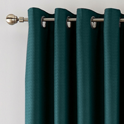 Helena Springfield Eden Lined Teal Curtains 168 x 183cm - Size: W 168 x D 183cm - Wilko - thumbnail 3