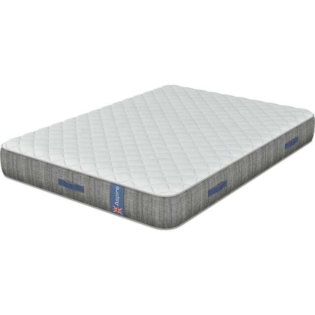 Aspire Small Double Pocket+ Memory Hybrid Total Recovery Mattress - White - Wilko - image 1