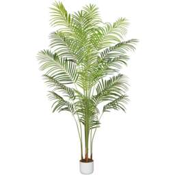 Palm Tree Indoor Artificial Plant 180cm - Size: 180 x 30 x 30cm - Green - MCC - Wilko - thumbnail 1