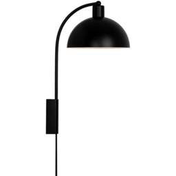 Nordlux Ellen 20 Black Wall Light - Size: 43 x 26 x 20cm - Wilko