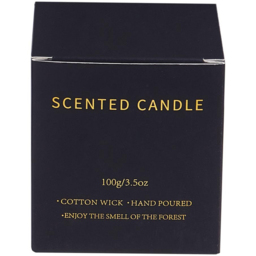 H&O Direct Lavender Soy Wax Scented Candle - Size: 6.5 x 6 x 6cm - Brown - Wilko - thumbnail 4