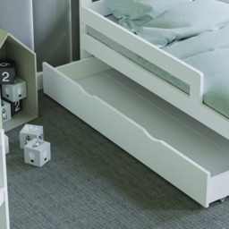 JUNIOR VIDA Taurus White Toddler Bed with Storage - Wilko - thumbnail 7