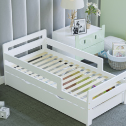 JUNIOR VIDA Taurus White Toddler Bed with Storage - Wilko - thumbnail 6