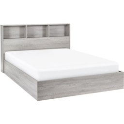 Julian Bowen Bali King Size Grey Oak Storage Ottoman Bed - Wood - Wilko - thumbnail 3