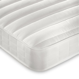 Theo Single Low Profile Pocket Sprung Mattress - White - Bedmaster - Wilko - thumbnail 4