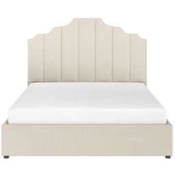 Flair Margot King Size Beige Fabric Ottoman Bed - Cream - Wilko - thumbnail 3