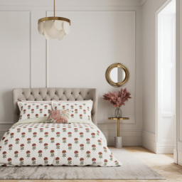 V&A Regal Marigold King Size Rose Duvet Set - Wilko - thumbnail 6