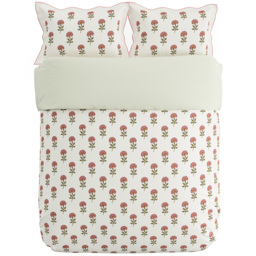V&A Regal Marigold King Size Rose Duvet Set - Wilko - thumbnail 3