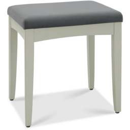 Bentley Designs Whitby Soft Grey Fabric Stool - Size: 44 x 47 x 33cm - Wilko - thumbnail 3