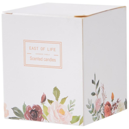 H&O Direct English Pear and Freesia Soy Wax Scented Candle - Size: 6 x 5 x 5cm - White - Wilko - thumbnail 3
