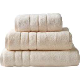 Allure Bath Fashions Cream Hotel Luxury Heavyweight Hand Towel - Size: 50 x 90cm - Wilko
