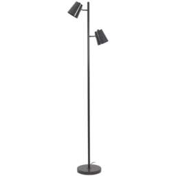 ValueLights Bibi Charcoal Grey 2 Way Adjustable LED Floor Lamp - Size: 152 x 36 x 22cm - Wilko - thumbnail 1