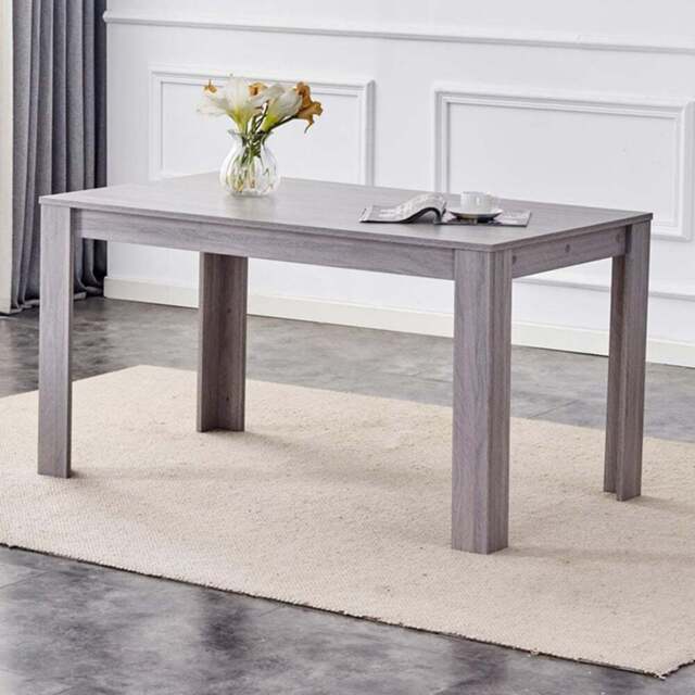 Kosy Koala 4 Seater Grey Wooden Dining Table - Wilko - image 1