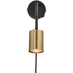 Nordlux Explore Flex Brass Wall Light - Size: 8 x 35.5 x 8cm - Gold - Wilko - thumbnail 4
