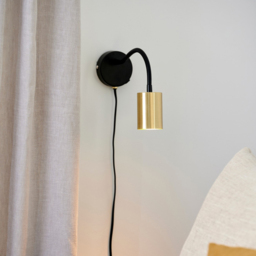 Nordlux Explore Flex Brass Wall Light - Size: 8 x 35.5 x 8cm - Gold - Wilko - thumbnail 3