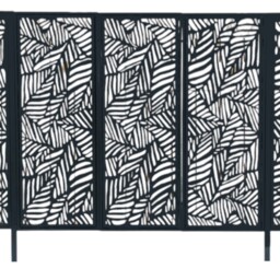 Ornate Bench with Planters and Trellis Black - Size: 2 Seater - Ornate Collection - Wilko - thumbnail 6