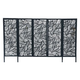 Ornate Bench with Planters and Trellis Black - Size: 2 Seater - Ornate Collection - Wilko - thumbnail 5