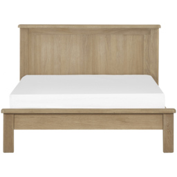 Julian Bowen Memphis Double Limed Oak Bed - Wood - Wilko - thumbnail 4