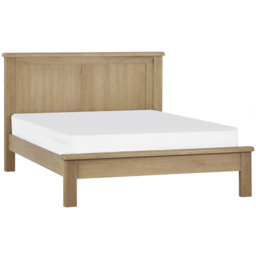 Julian Bowen Memphis Double Limed Oak Bed - Wood - Wilko - thumbnail 3