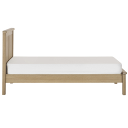 Julian Bowen Memphis Double Limed Oak Bed - Wood - Wilko - thumbnail 5