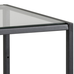 Florence Seaford 2 Shelf Black Metal Bookcase - Furniture To Go - Wilko - thumbnail 5