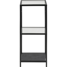 Florence Seaford 2 Shelf Black Metal Bookcase - Furniture To Go - Wilko - thumbnail 4