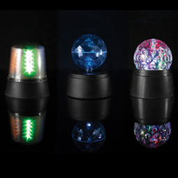 Cheetah LED Funki Party Set - Size: 13 x 2.8 x 9cm - BLACK - Wilko - thumbnail 3