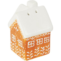 Gingerbread House Salt & Pepper Shakers - Brown - Wilko - thumbnail 5
