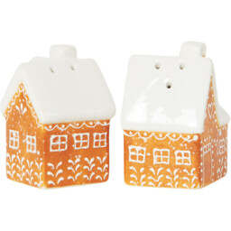 Gingerbread House Salt & Pepper Shakers - Brown - Wilko - thumbnail 7