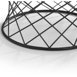 Julian Bowen Trevi Real Marble Round Wire Coffee Table - White - Wilko - thumbnail 6