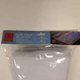 Samuel Alexander White Christmas Faux Snow Effect Blanket Roll 1m - Size: 20 x 100 x 100cm - Wilko - thumbnail 5