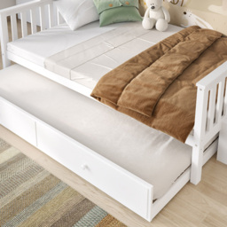 Flair Tag Triple White Staircase Bunk Bed with Trundle - Size: Single - Wilko - thumbnail 3