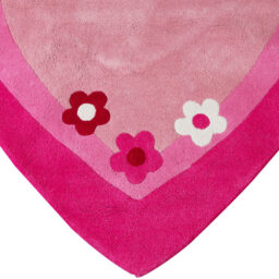 Premier Housewares Kids Love Heart Rug - Pink - Wilko - thumbnail 5