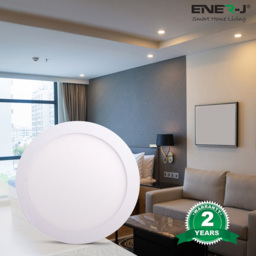 ENER-J 18W 4000K LED Panel Round Recessed Ceiling Downlight 4 Pack - Size: 30 x 20 x 10cm - Wilko - thumbnail 3
