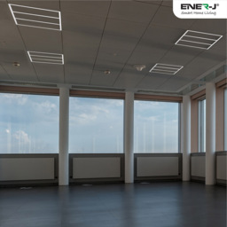 ENER-J 40W LED Grid Edge Ceiling Panel Light 6000K 60 x 60cm - Size: 30 x 20 x 10cm - Wilko - thumbnail 3