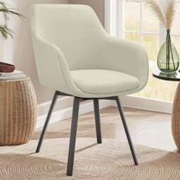 tectake Alicon Set of 2 Greige Dining Chair - Grey - Wilko - thumbnail 1