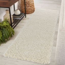 Desire Rugs Oxford Ivory Plain Shaggy Rug 120 x 170cm - Wilko - thumbnail 6