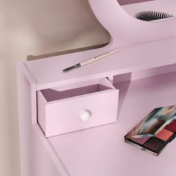 AIYAPLAY Pink Kids Dressing Table Set - Wilko - thumbnail 5