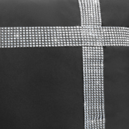 Velosso Diamante Cross Black Filled Cushion 43 x 43cm 2 Pack - Wilko - thumbnail 3