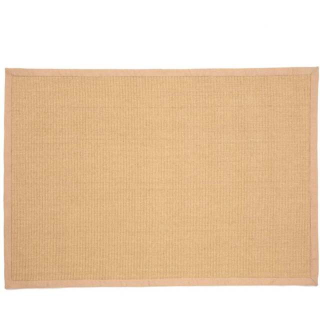 Swinton Beige Jute Runner - Size: 60 x 230cm - Cream - Wilko - image 1