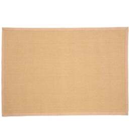 Swinton Beige Jute Runner - Size: 60 x 230cm - Cream - Wilko - thumbnail 1