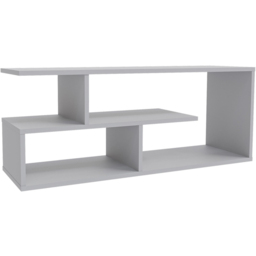 Shefa Eden 4 Shelf Grey TV Unit - Size: 40 x 100 x 30cm - Wilko - thumbnail 3