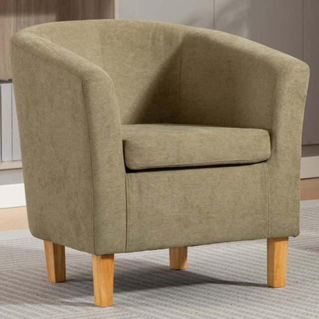 Artemis Home Millie Pistachio Fabric Accent Chair - Size: Single - Wilko - image 1