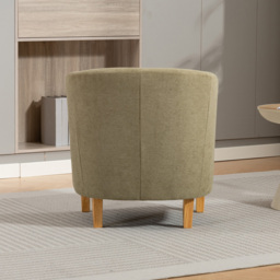 Artemis Home Millie Pistachio Fabric Accent Chair - Size: Single - Wilko - thumbnail 7