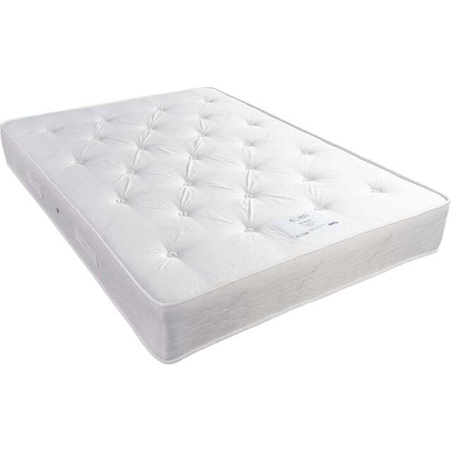 Eden Rupert Small Double Mattress - White - Wilko - image 1