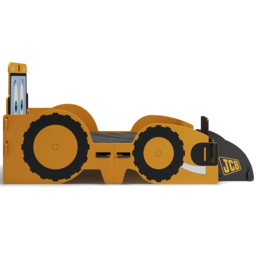 Kidsaw JCB Yellow and Black Junior Toddler Bed - Wilko - thumbnail 4