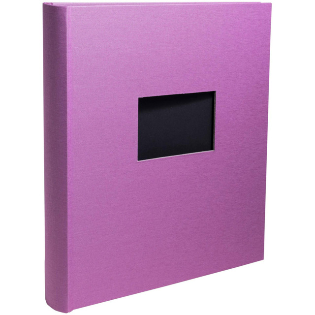 Exacompta Lilac Photo Album 60 Sheets 300 Photos - Size: 29 x 32 x 4.7cm - Wilko - image 1